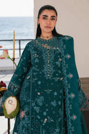 Qalamkar - Sahil Luxury Lawn Collection - SA-04 Elif - Unstitched