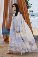 Qalamkar - Sahil Luxury Lawn Collection - SA-08 ZAYNA - Unstitched